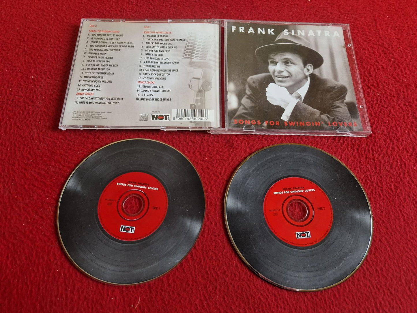 FRANK SINATRA SONGS FOR SWINGIN LOVERS CD