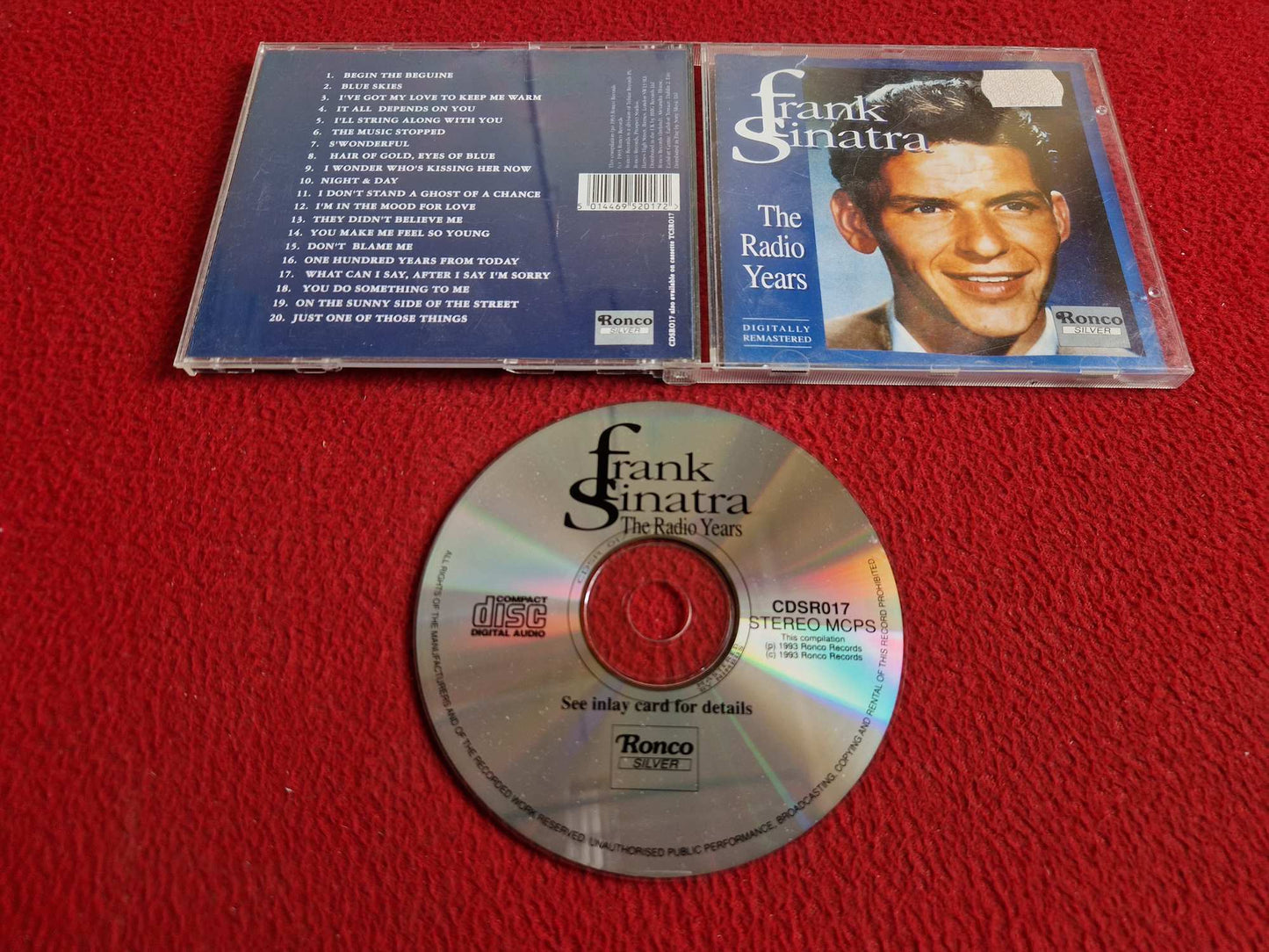 FRANK SINATRA THE RADIO YEARS CD