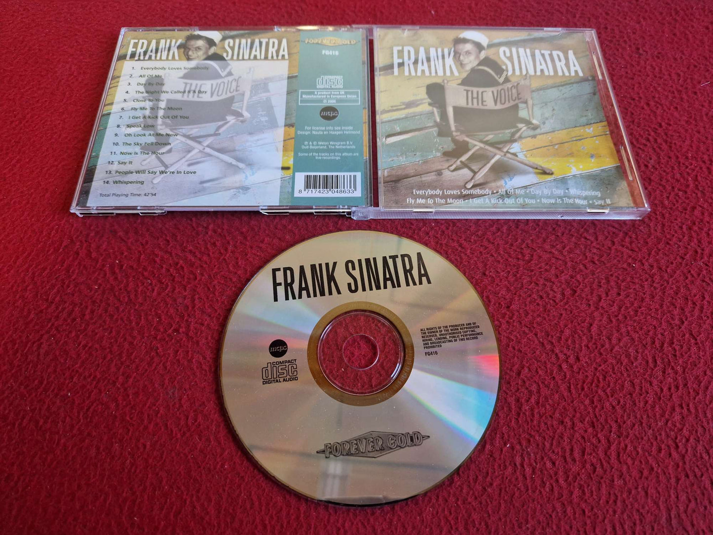 FRANK SINATRA THE VOICE [ FOREVER GOLD ] CD