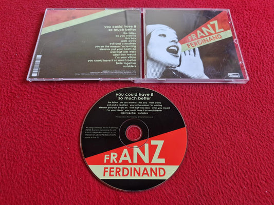 FRANZ FERDINAND YOU COULD HAVE IT SO MUCH BETTER CD