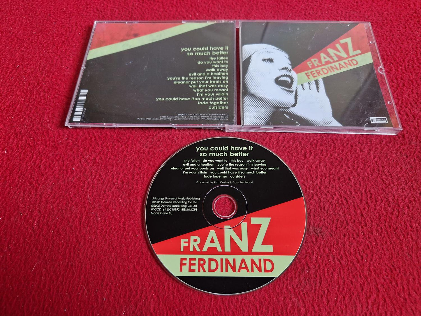 FRANZ FERDINAND YOU COULD HAVE IT SO MUCH BETTER CD