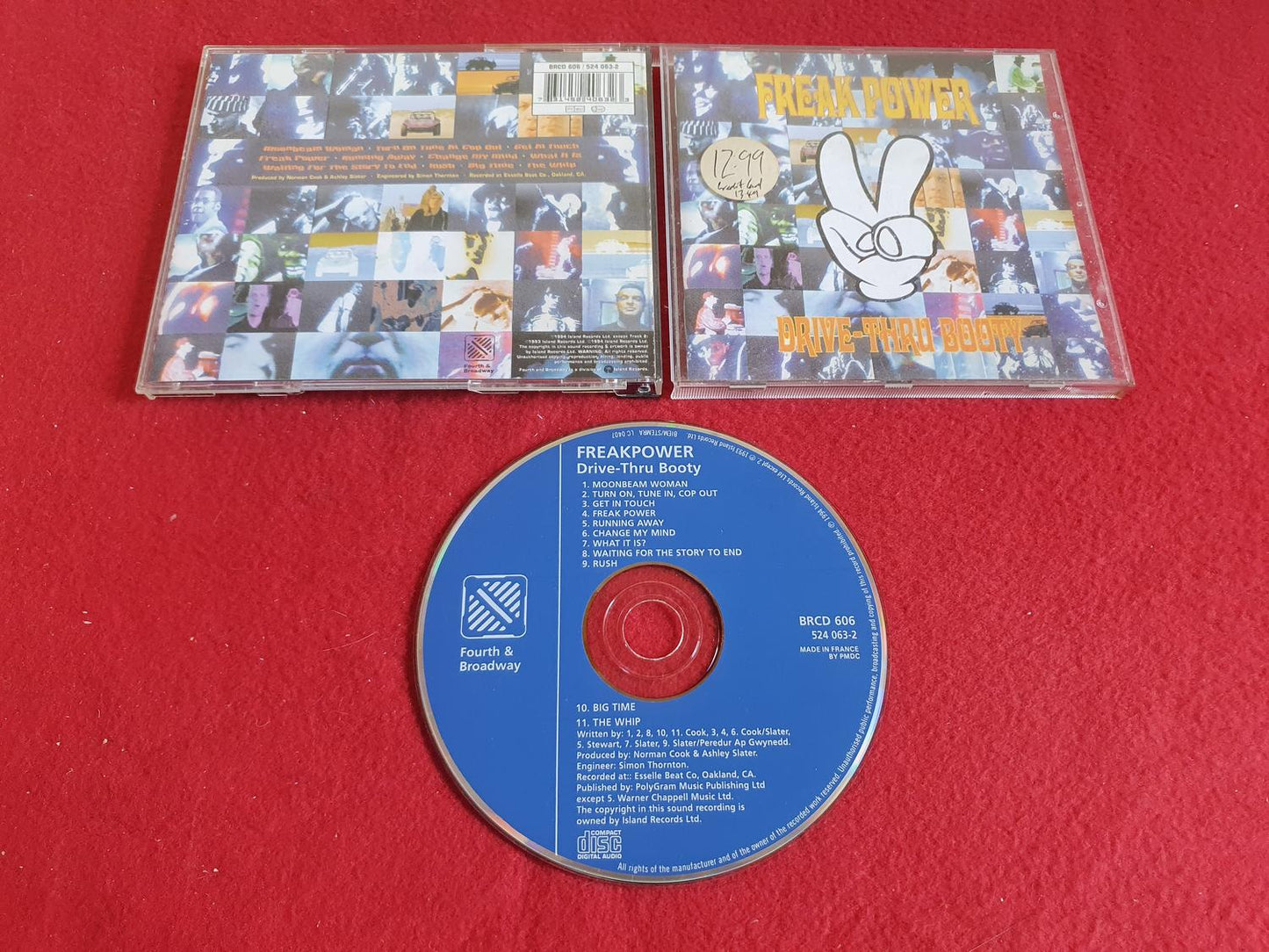 FREAKPOWER DRIVE-THRU BOOTY till CD