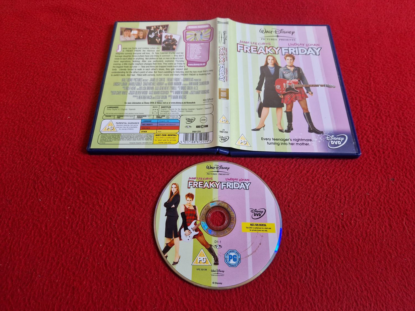 FREAKY FRIDAY DVD