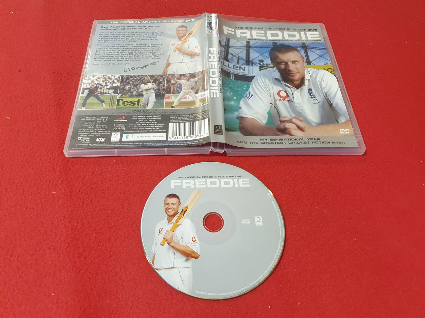 FREDDIE - THE OFFICIAL ANDREW FLINTOFF DVD