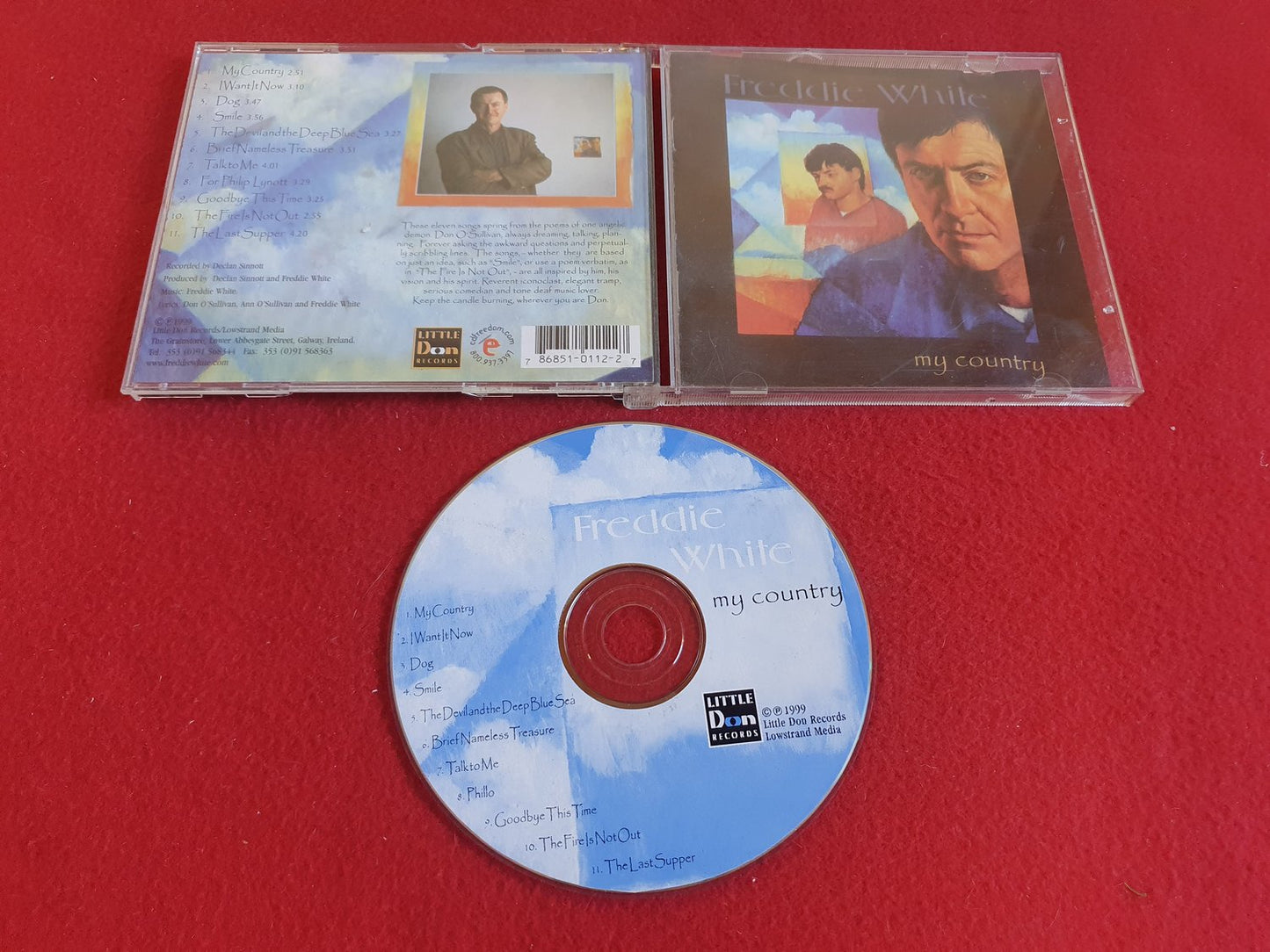 FREDDIE WHITE MY COUNTRY till CD