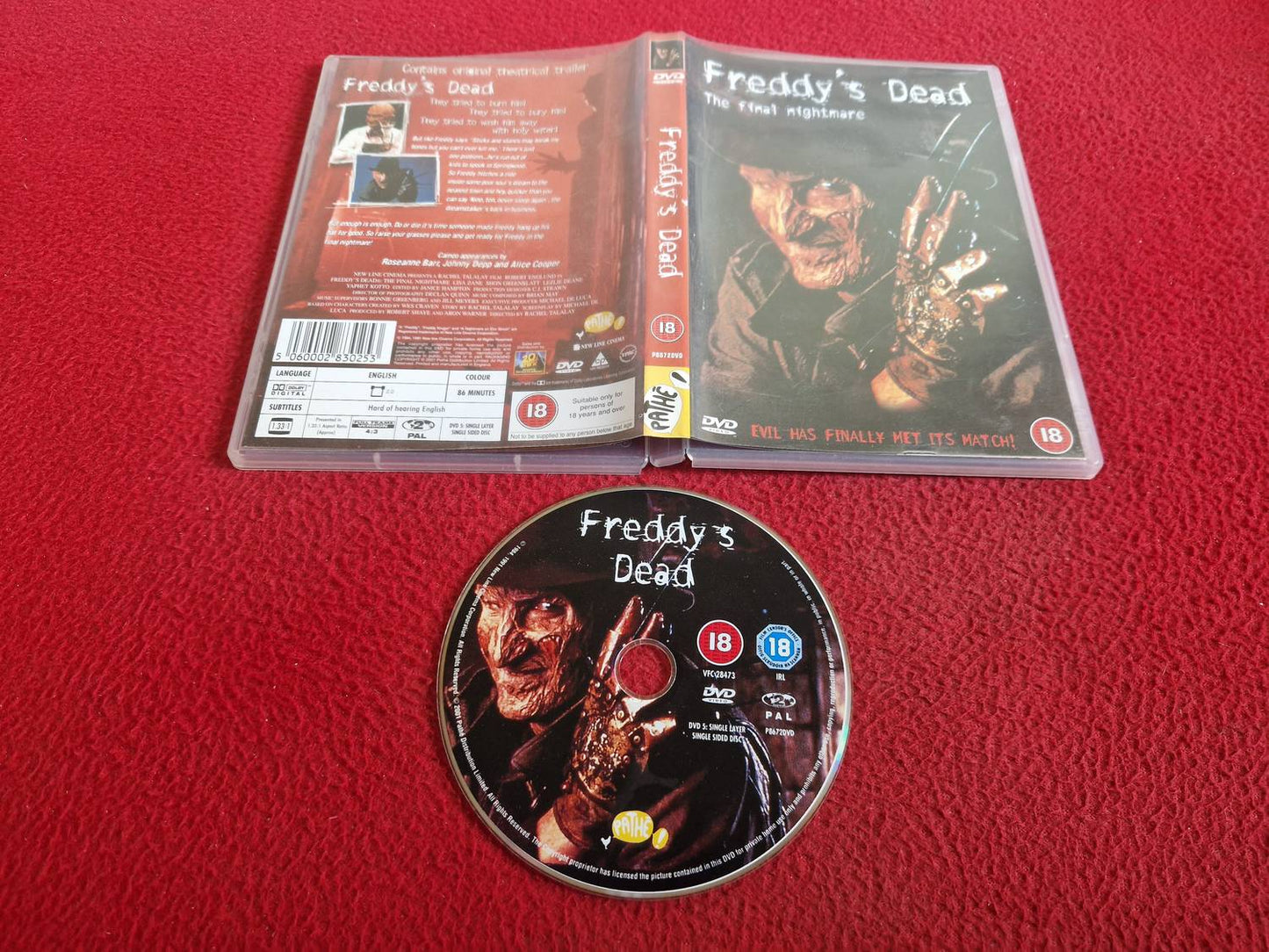 FREDDY'S DEAD DVD