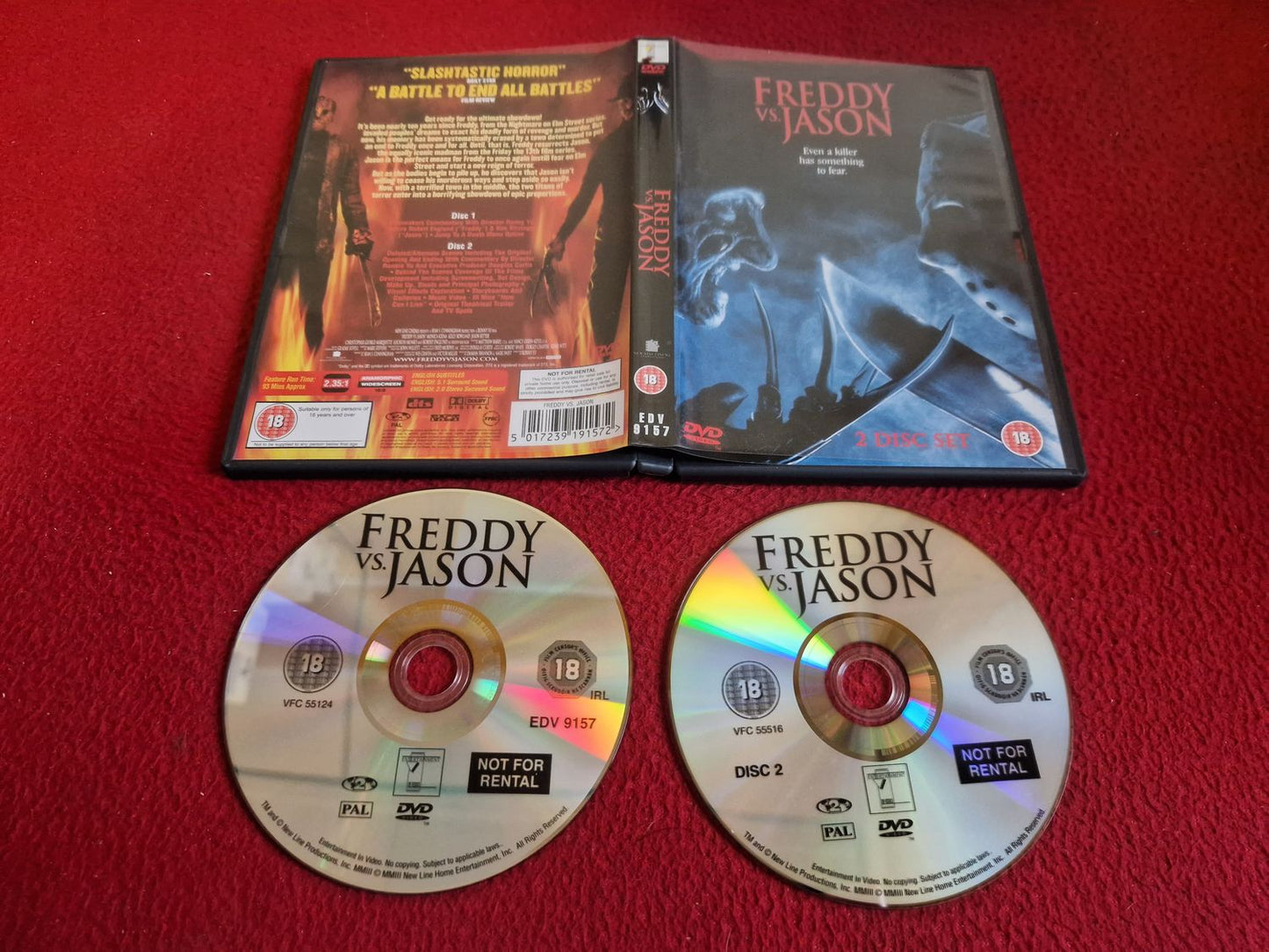 FREDDY VS JASON DVD