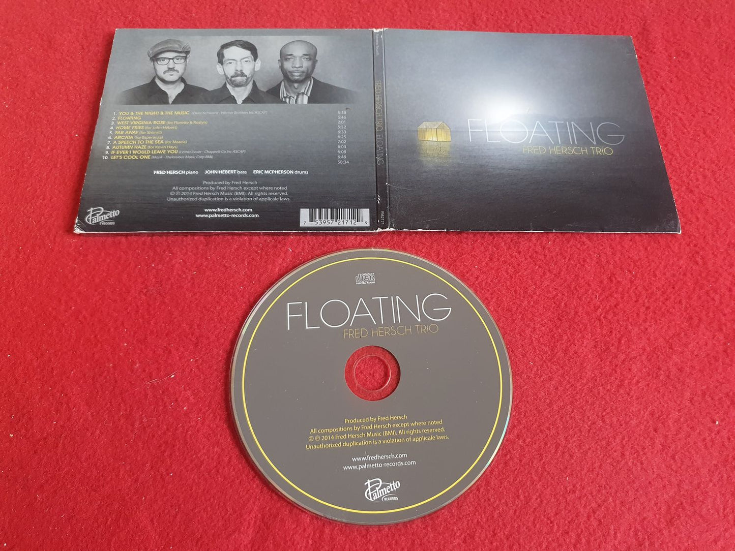 FRED HIRSCH TRIO FLOATING till CD