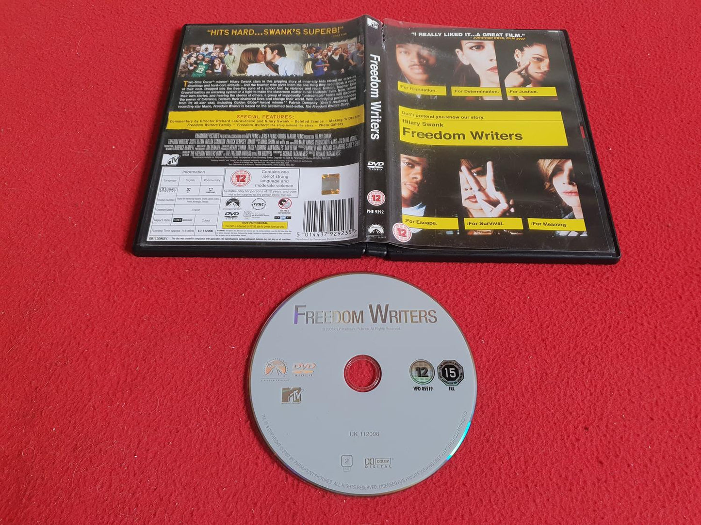 FREEDOM WRITERS till DVD