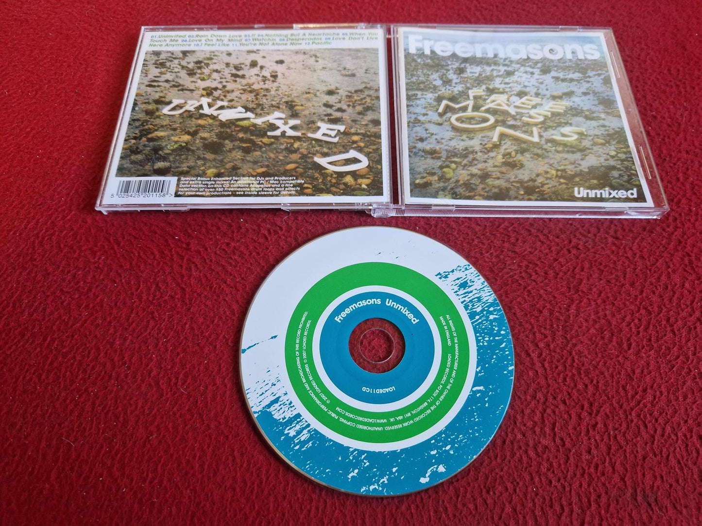 FREEMASONS UNMIXED CD