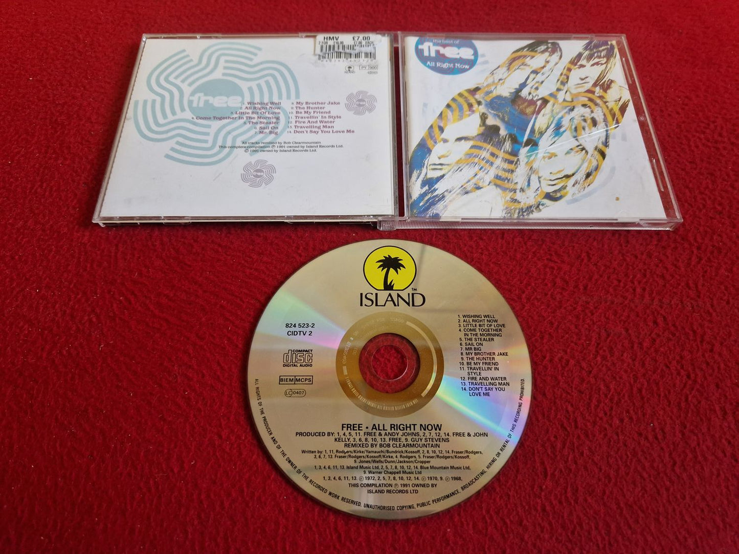 FREE THE BEST OF FREE ALL RIGHT NOW CD