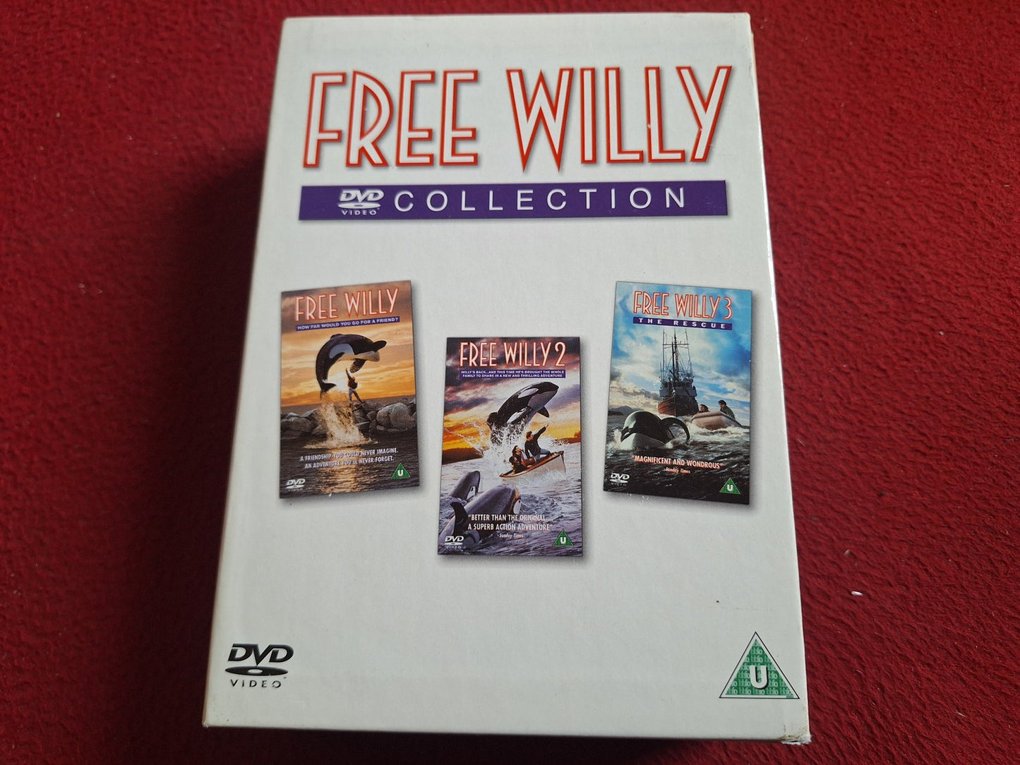 FREE WILLY 1 - 3 BOX DVD