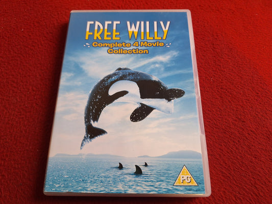 FREE WILLY 4 MOVIE COLLECTION BOX DVD