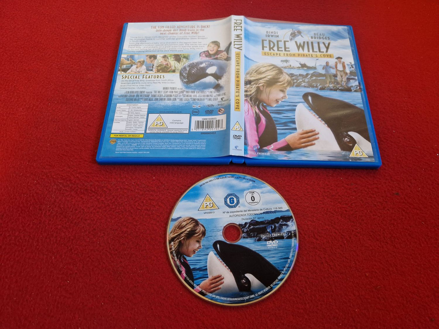 FREE WILLY DVD