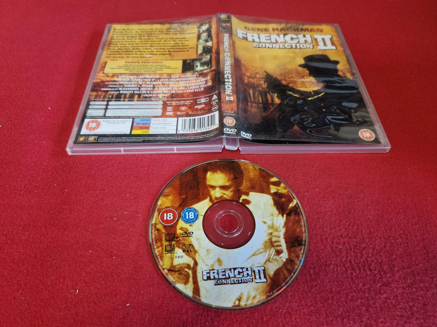 FRENCH CONNECTION II till DVD