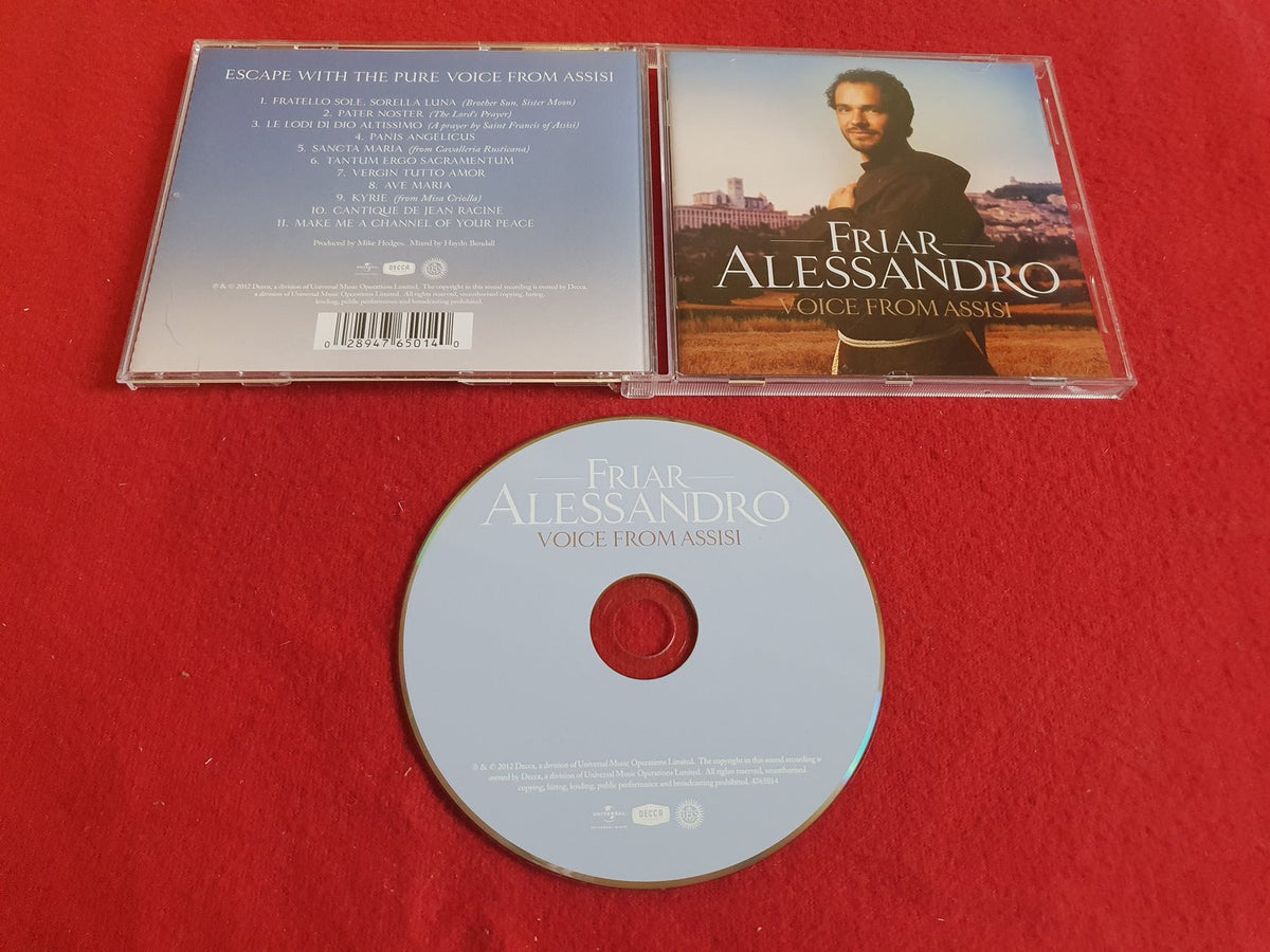 FRIAR ALESSANDRO VOICE FROM ASSISI till CD