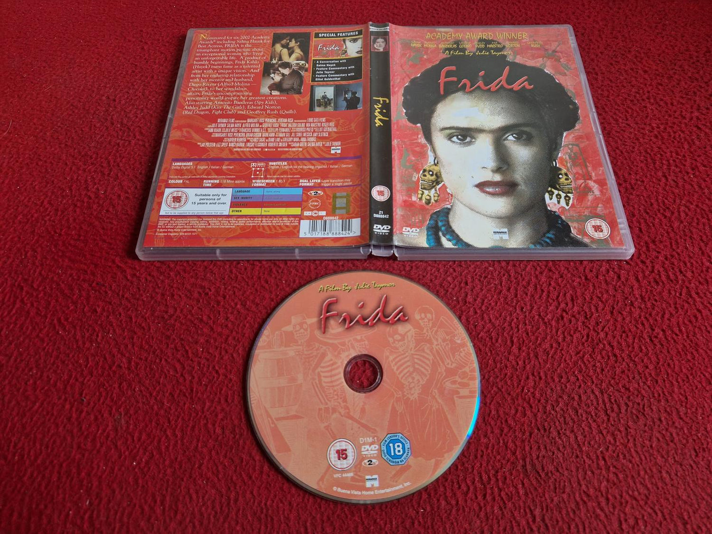 FRIDA DVD