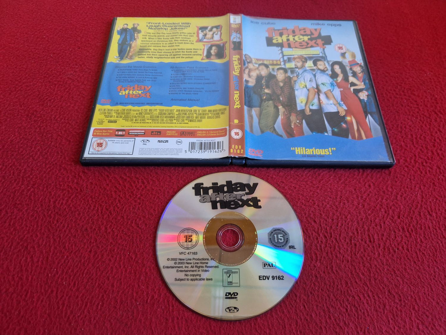 FRIDAY AFTER NEXT DVD