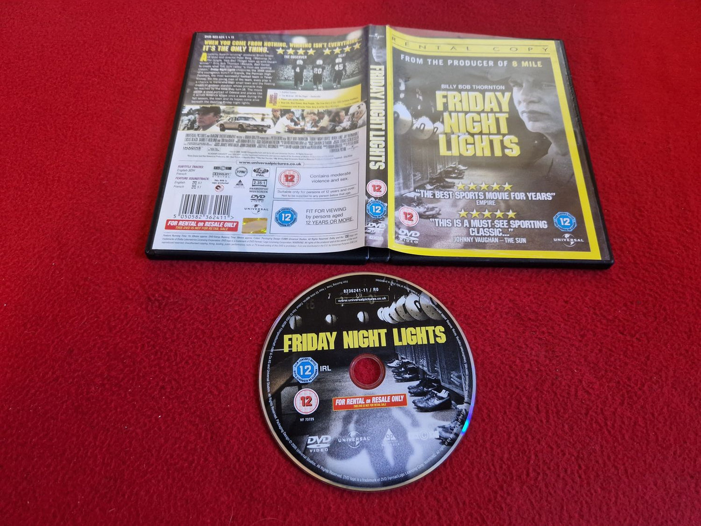 FRIDAY NIGHT LIGHTS DVD