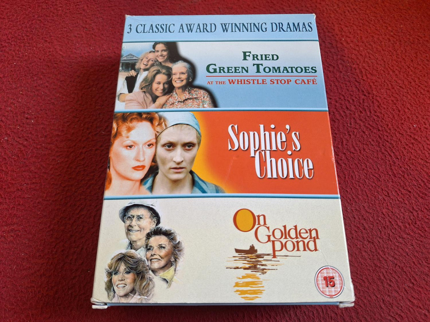 FRIED GREEN TOMATOES / SOPHIE'S CHOICE / ON GOLDEN POND BOX DVD