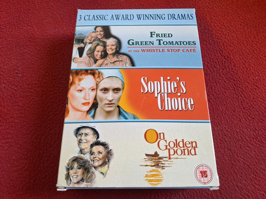 FRIED GREEN TOMATOES / SOPHIE'S CHOICE / ON GOLDEN POND BOX DVD