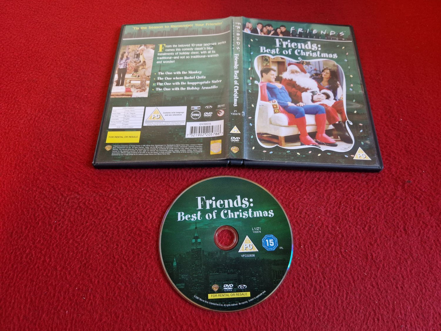 FRIENDS: THE BEST OF CHRISTMAS DVD