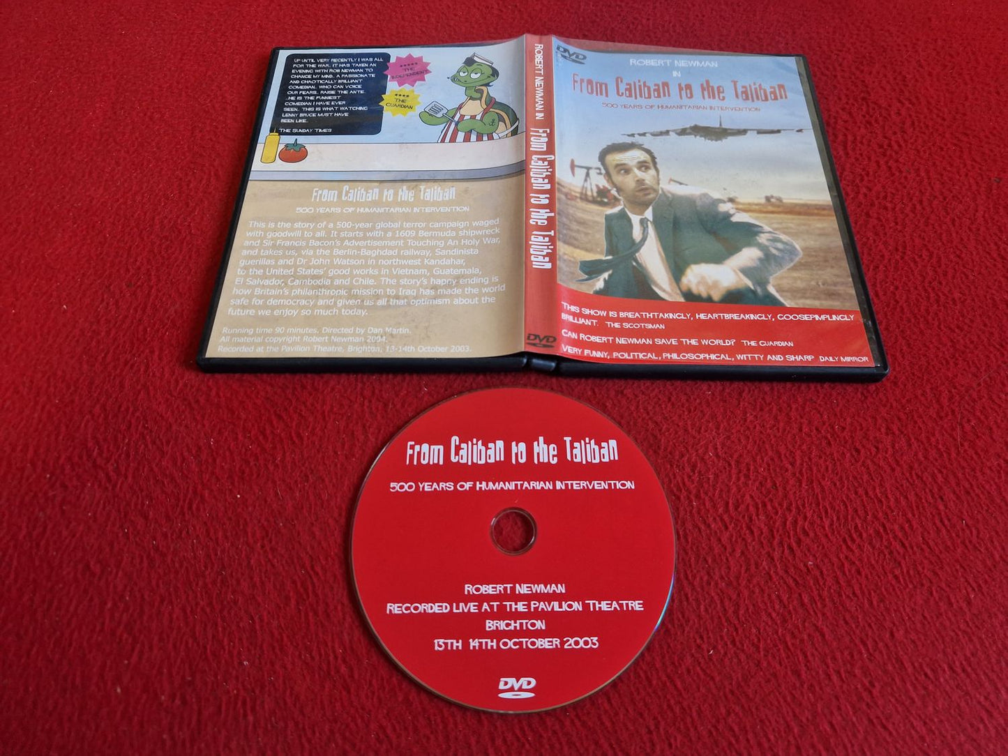 FROM CALIBAN TO THE TALIBAN DVD