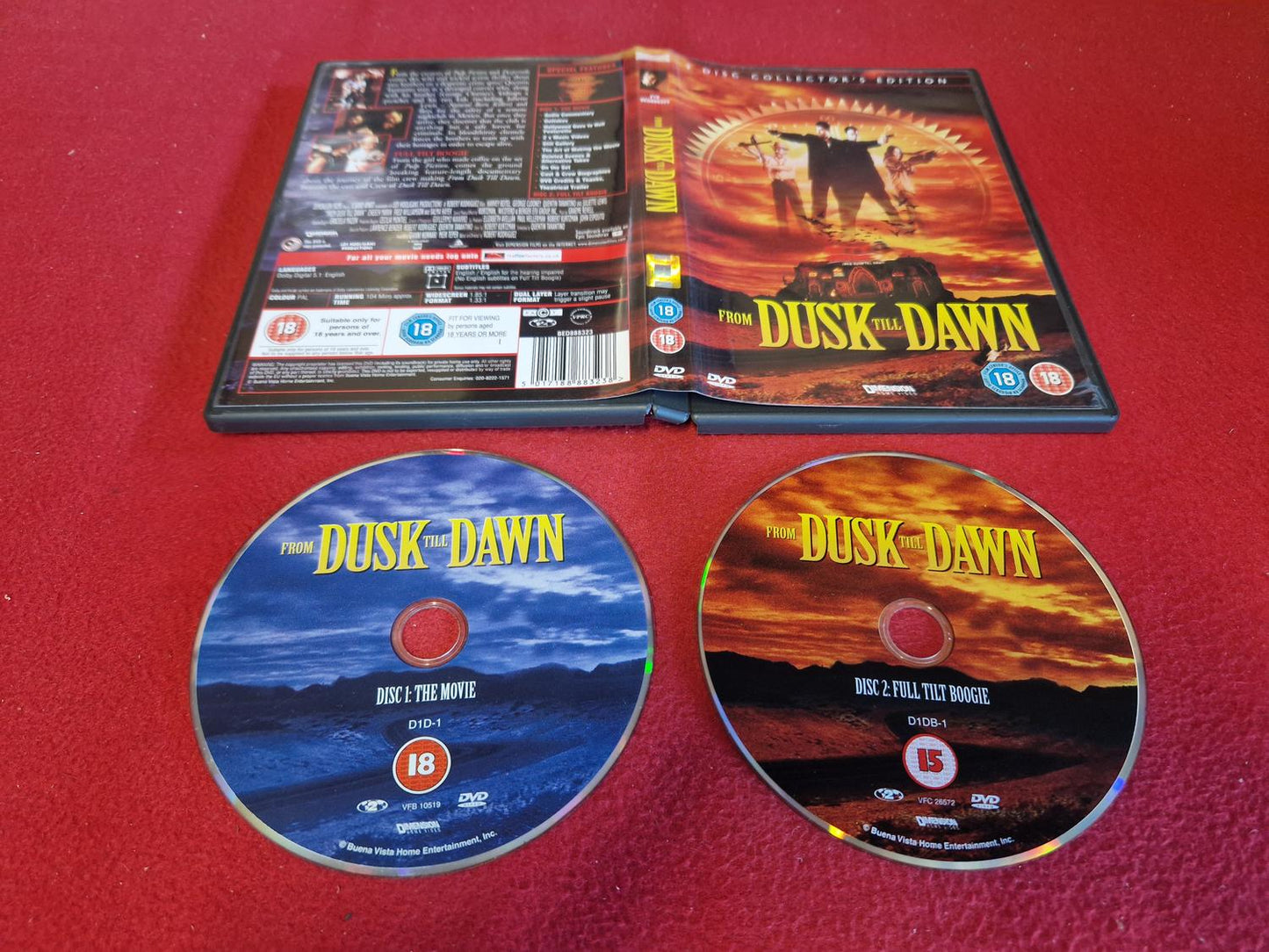FROM DUSK TILL DAWN till DVD