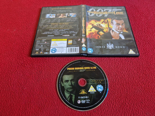 FROM RUSSIA WITH LOVE DVD