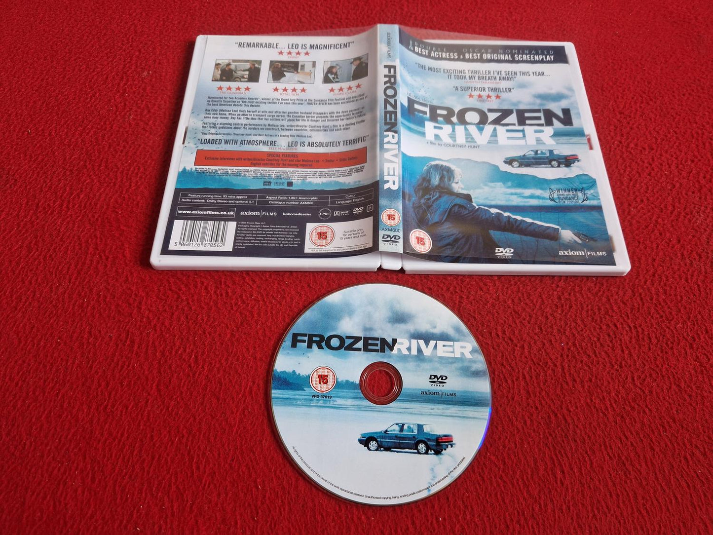 FROZEN RIVER DVD
