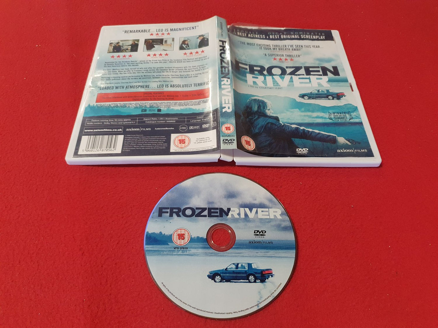FROZEN RIVER till DVD