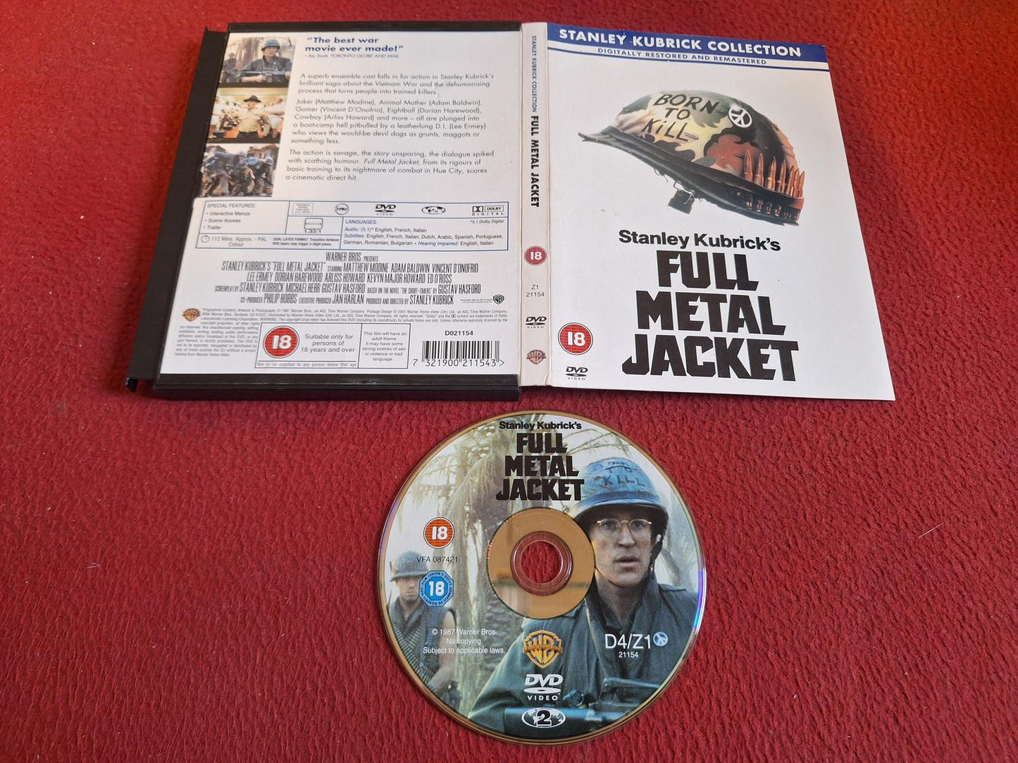 FULL METAL JACKET [ SNAPCASE ] DVD