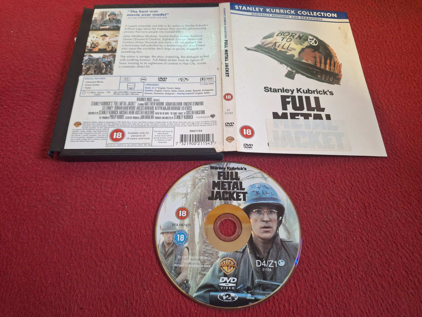 FULL METAL JACKET [ SNAPCASE ] DVD