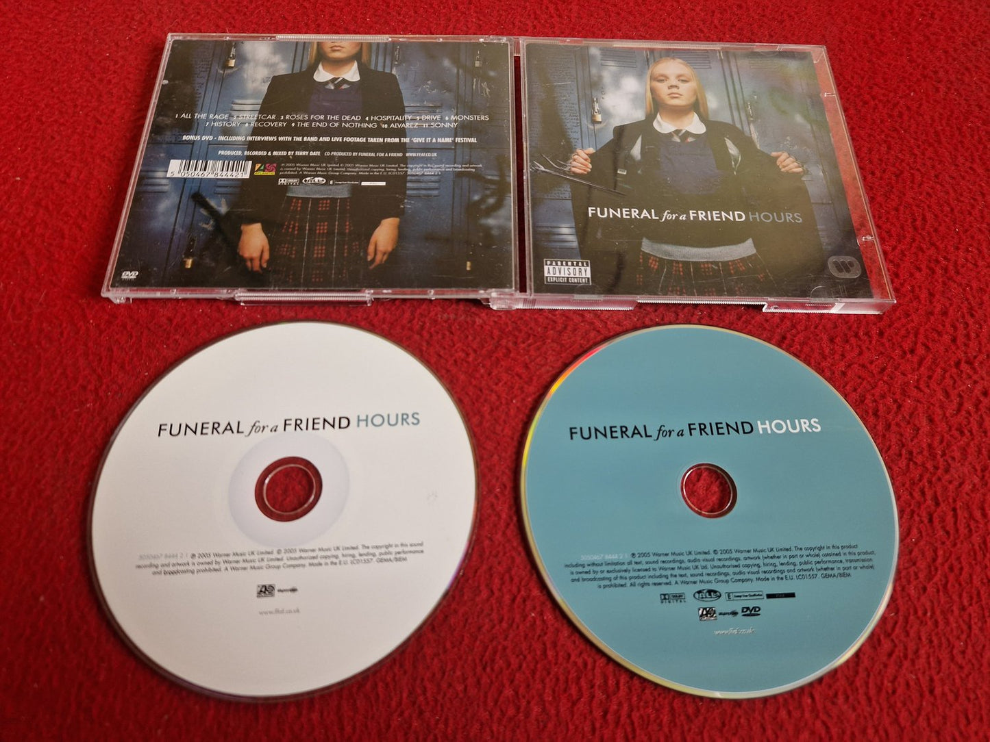 FUNERAL FOR A FRIEND HOURS CD