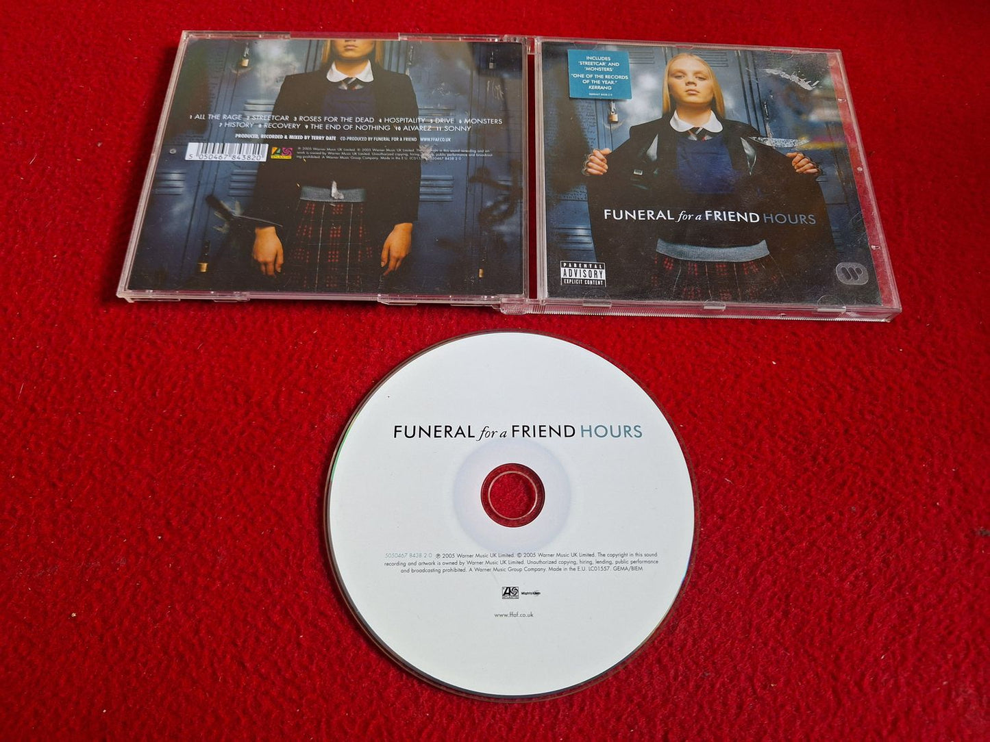 FUNERAL FOR A FRIEND HOURS CD