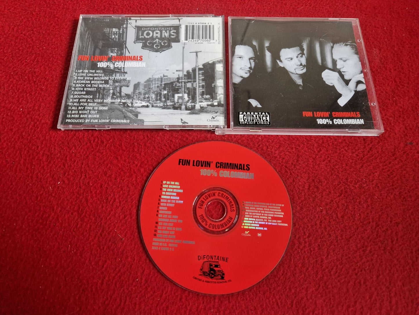 FUN LOVIN' CRIMINALS 100% COLOMBIAN till CD