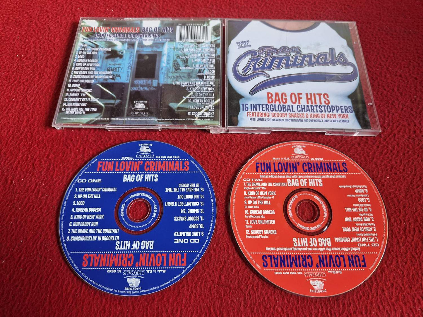 FUN LOVIN' CRIMINALS BAG OF HITS CD