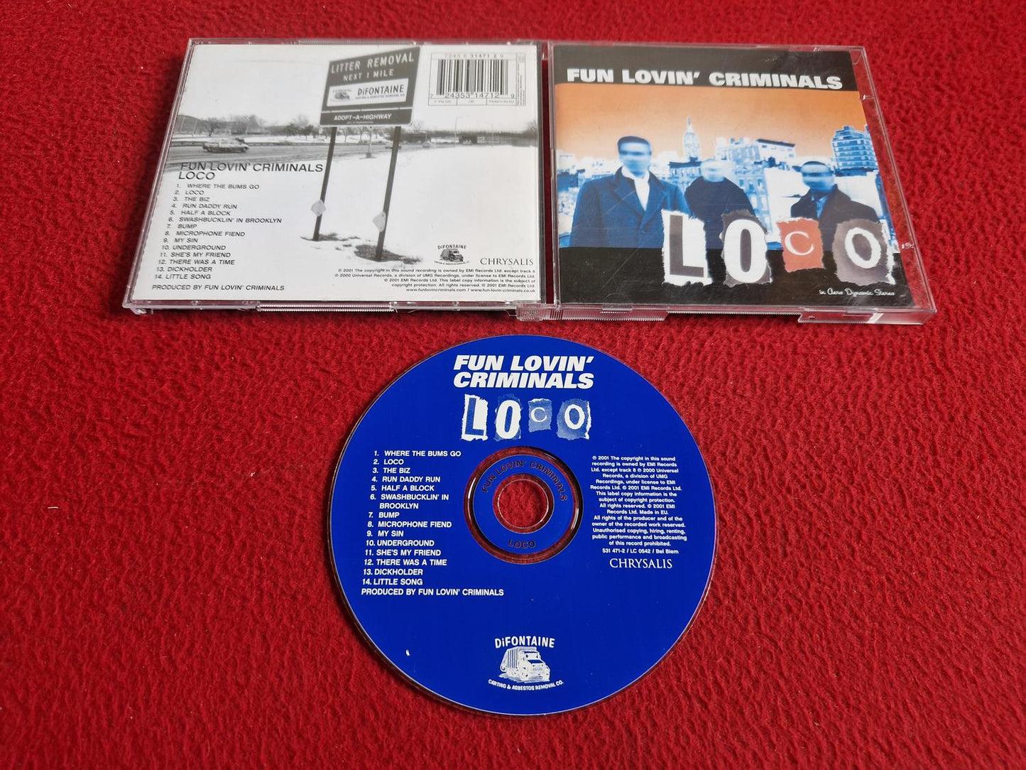 FUN LOVIN' CRIMINALS LOCO CD