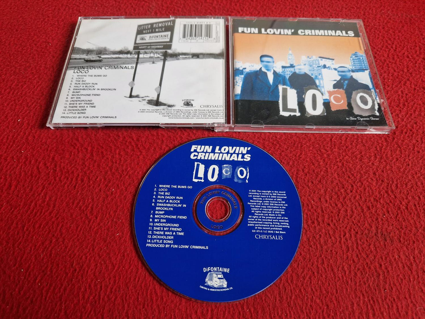 FUN LOVIN' CRIMINALS LOCO CD