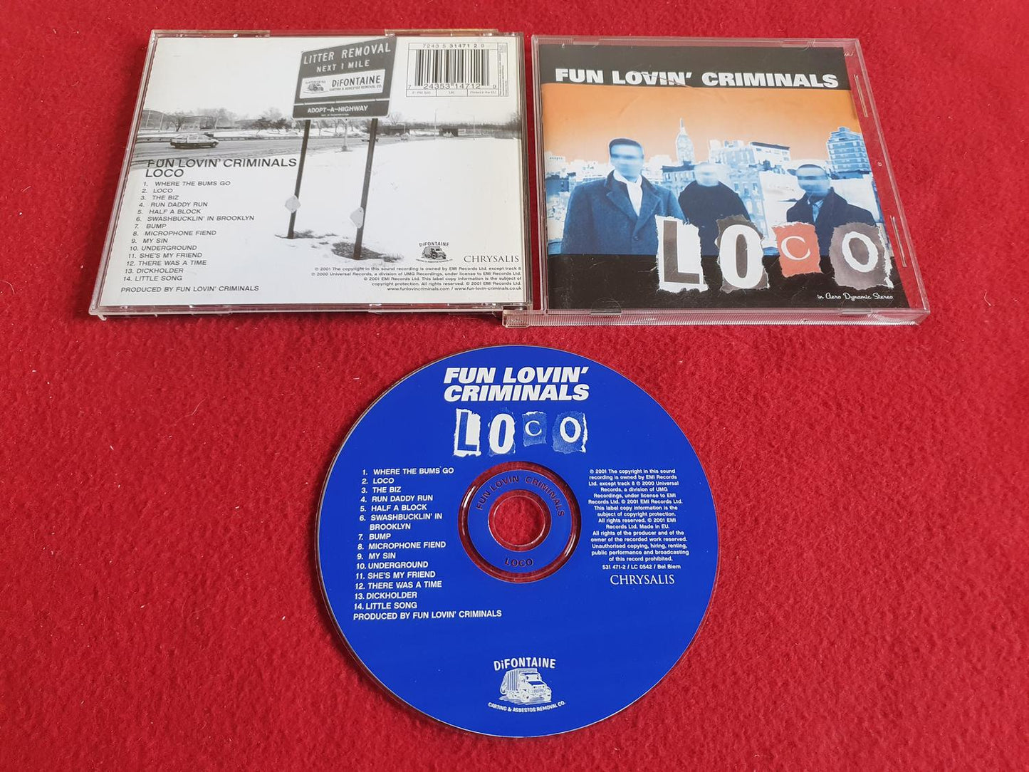 FUN LOVIN CRIMINALS LOCO till CD