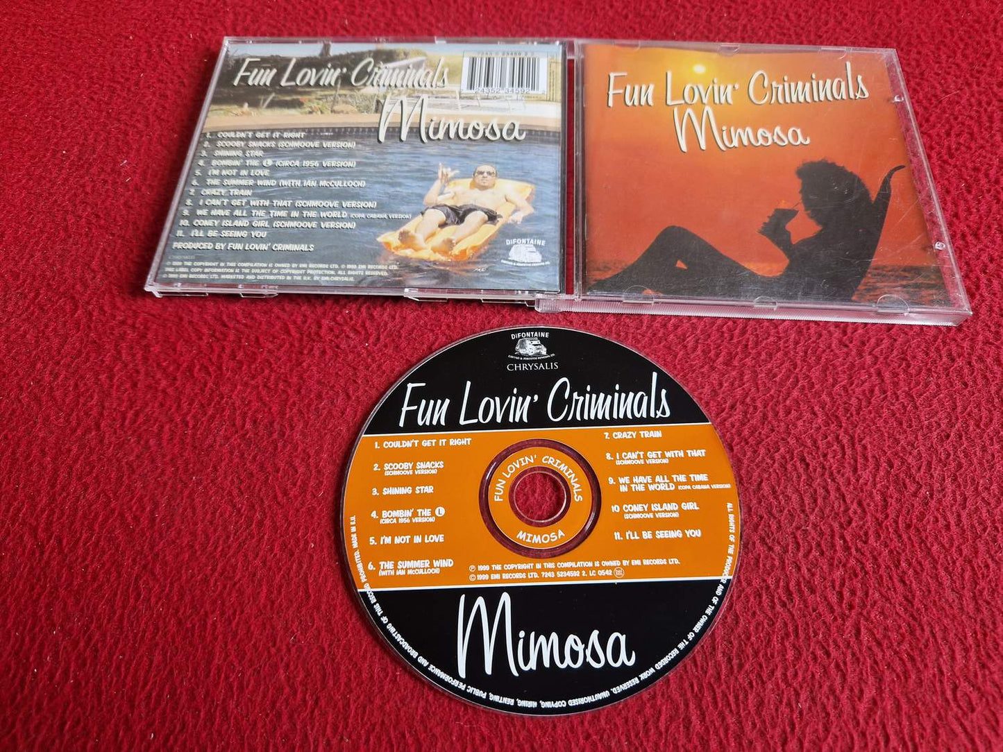 FUN LOVIN CRIMINALS MIMOSA CD