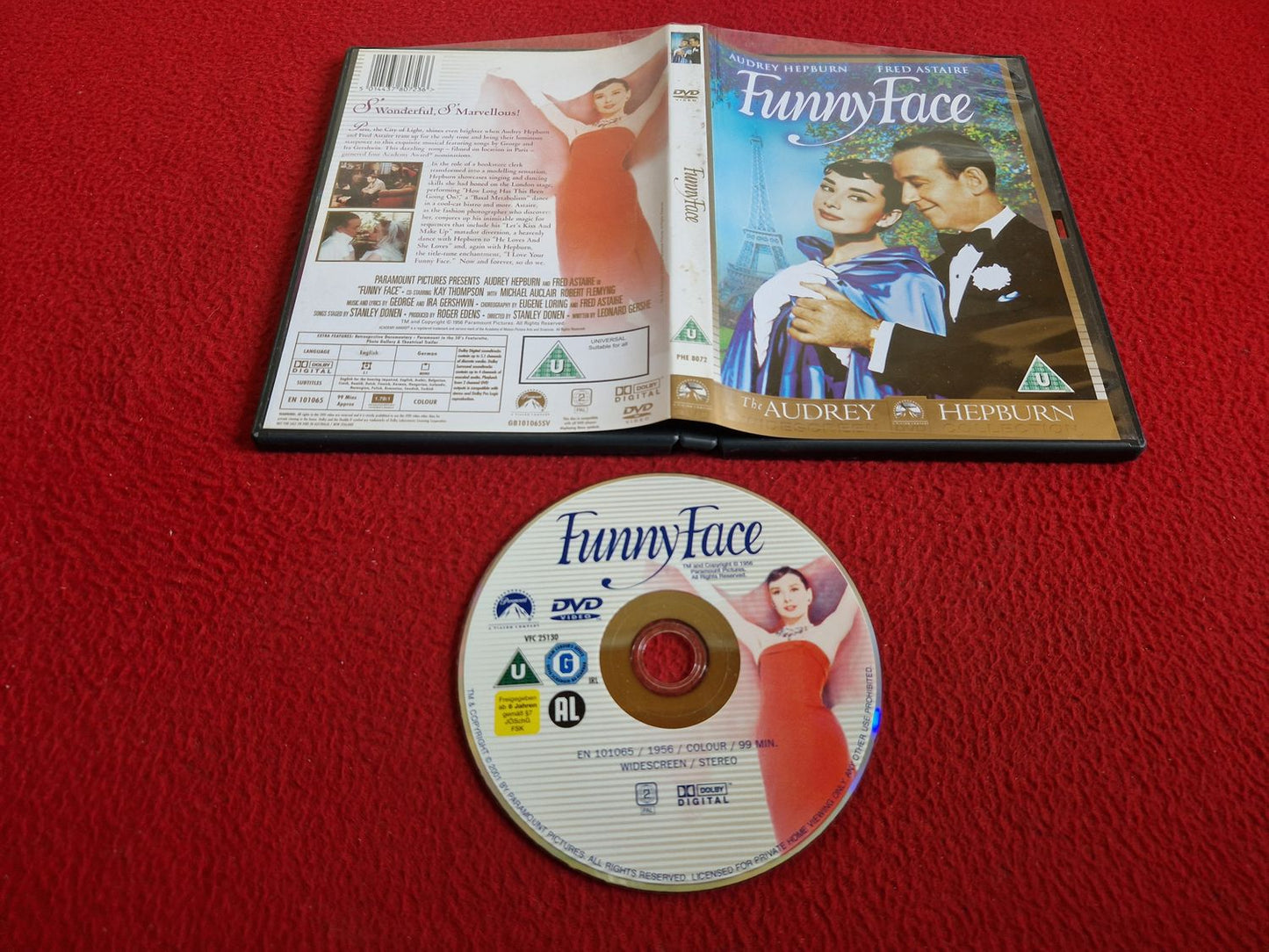 FUNNY FACE DVD
