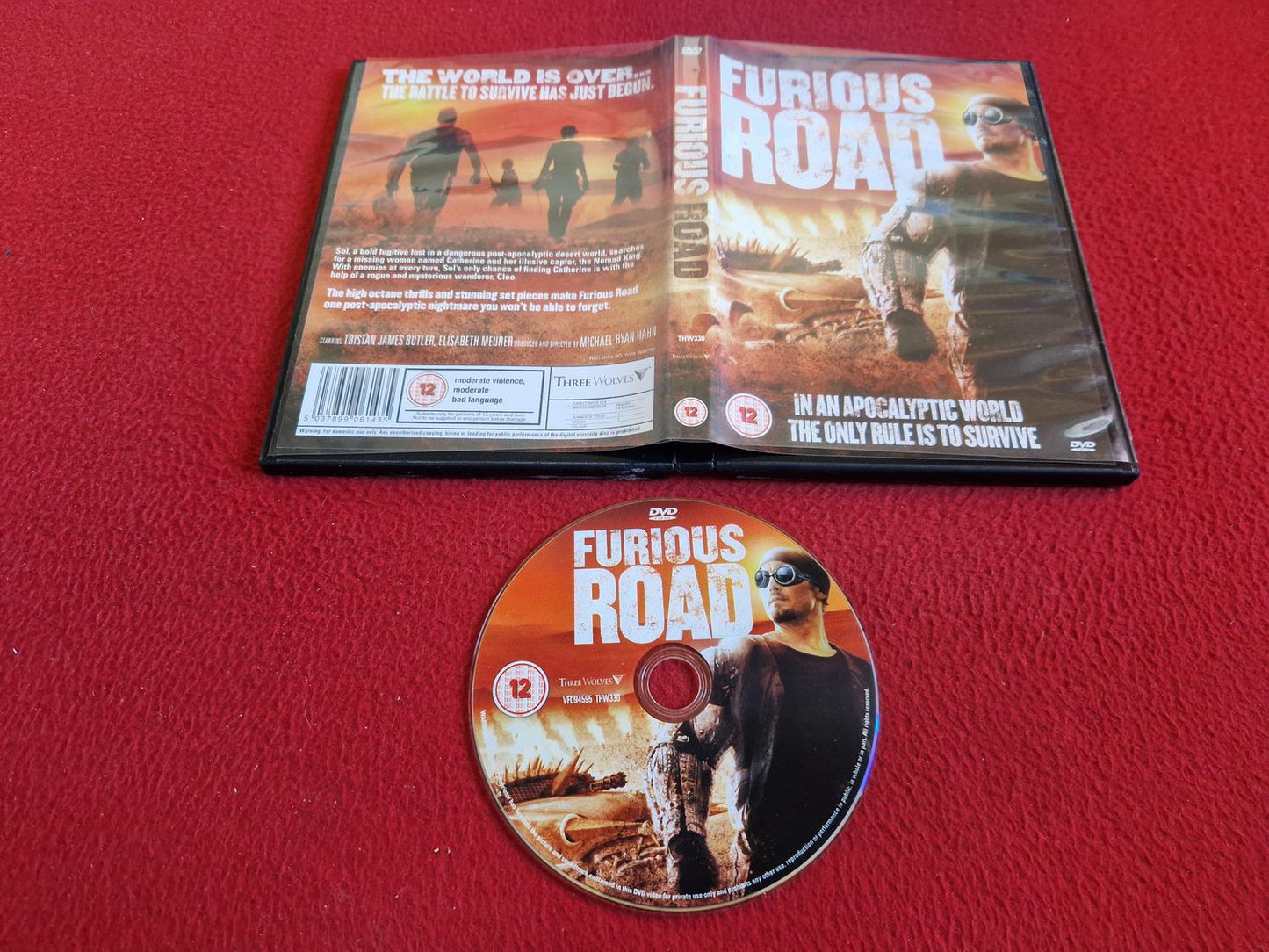 FURIOUS ROAD DVD