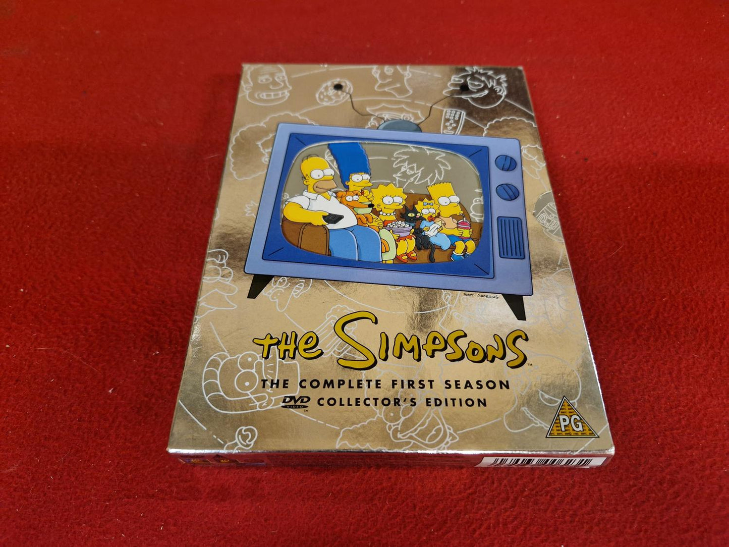 SIMPSONS SEASON 2 BOX till DVD