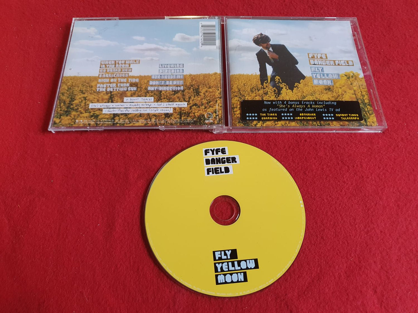 FYFE BANGER FIELD FLY YELLOW MOON till CD