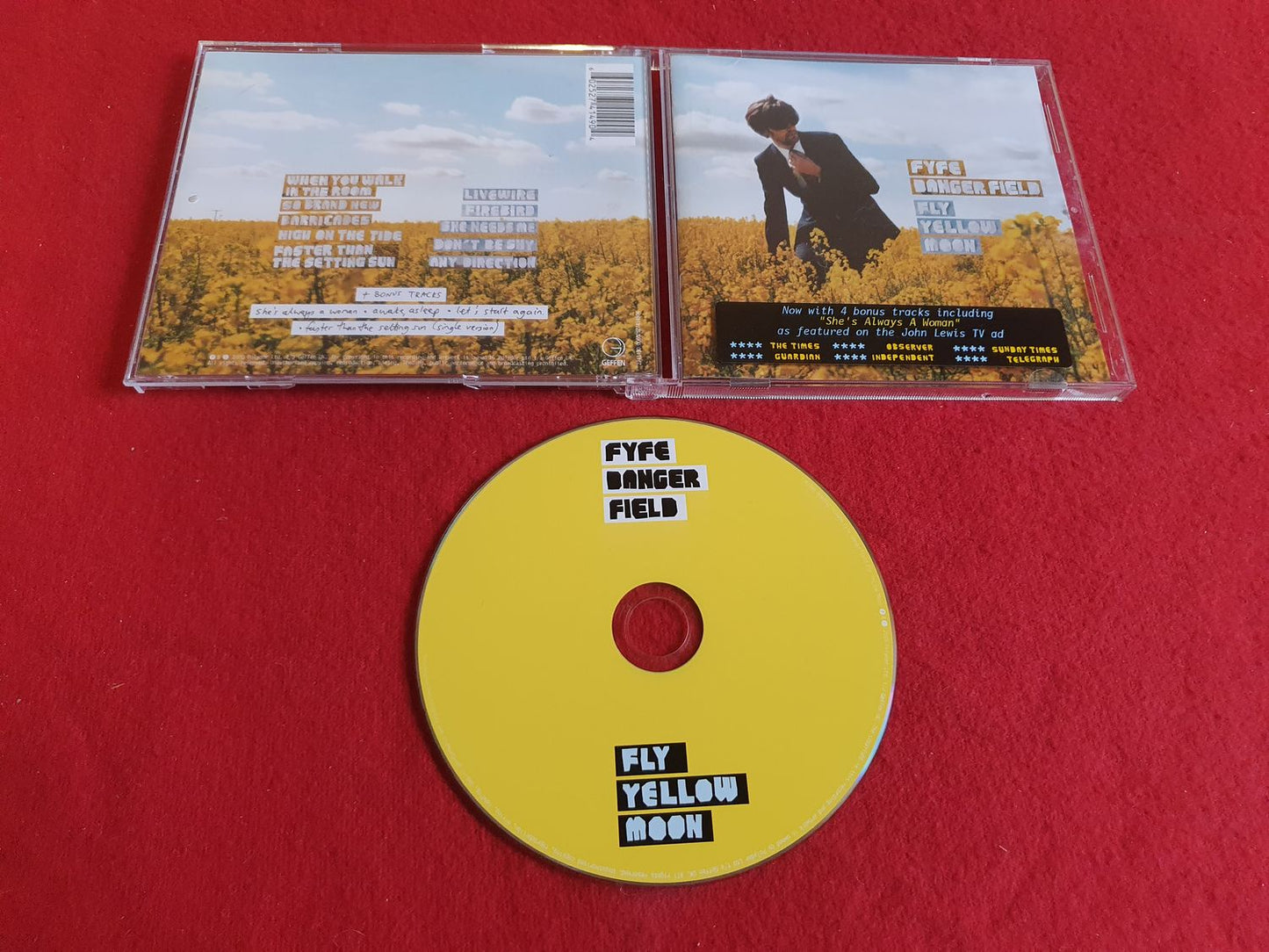 FYFE DANGER FIELD FLY YELLOW MOON till CD