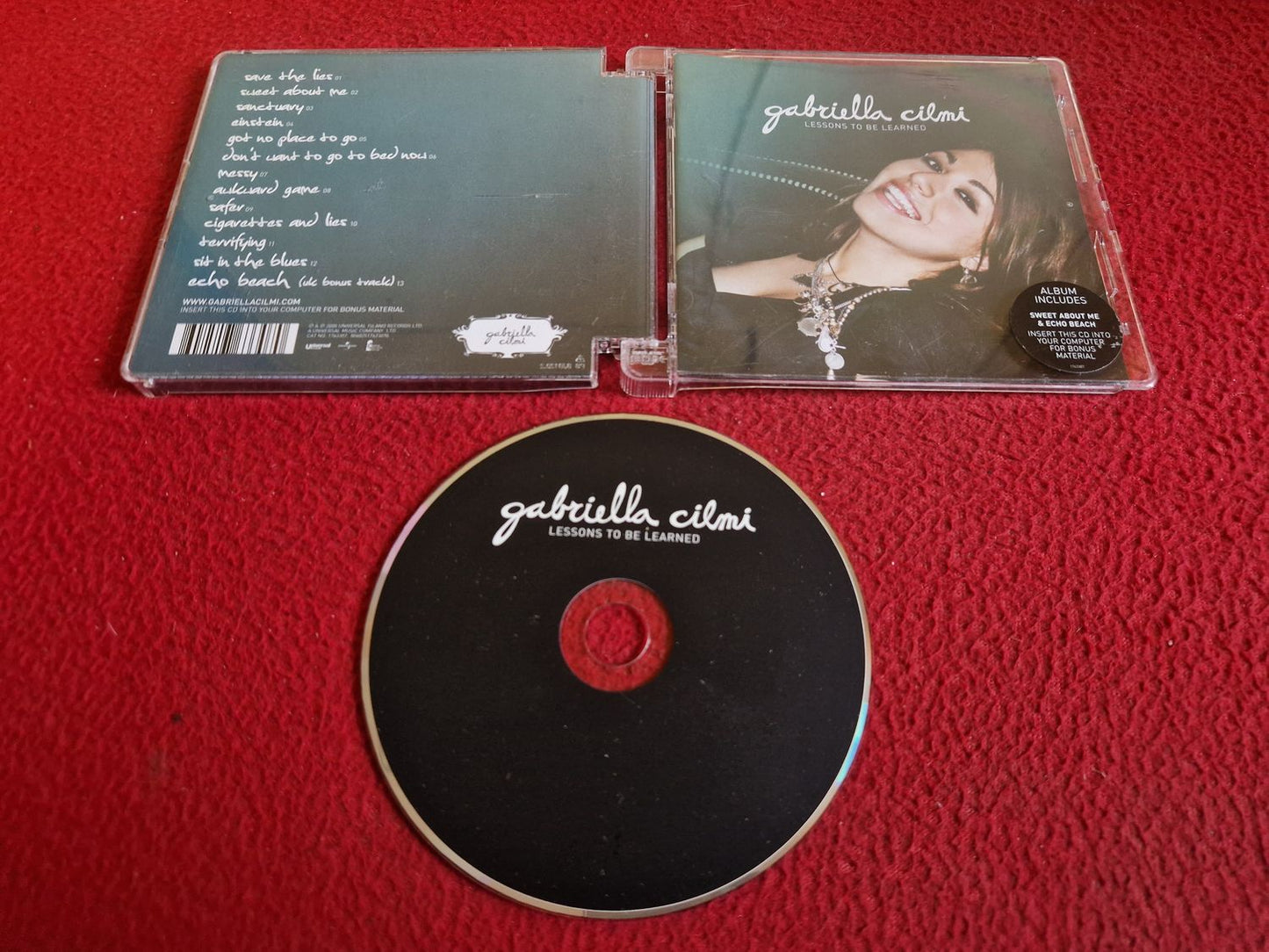 GABRIELLA CILMI LESSONS TO BE LEARNED CD