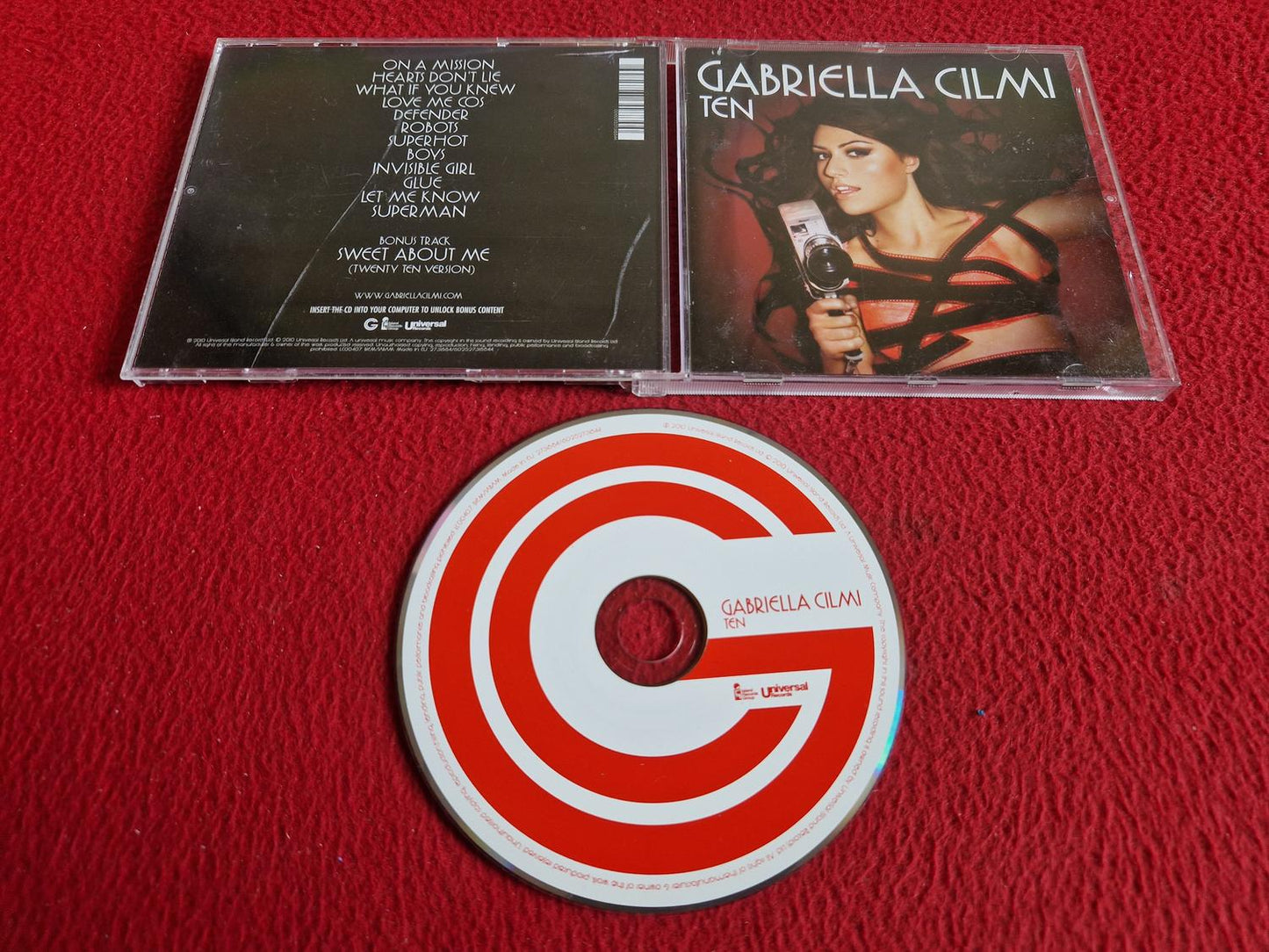 GABRIELLA CILMI TEN CD