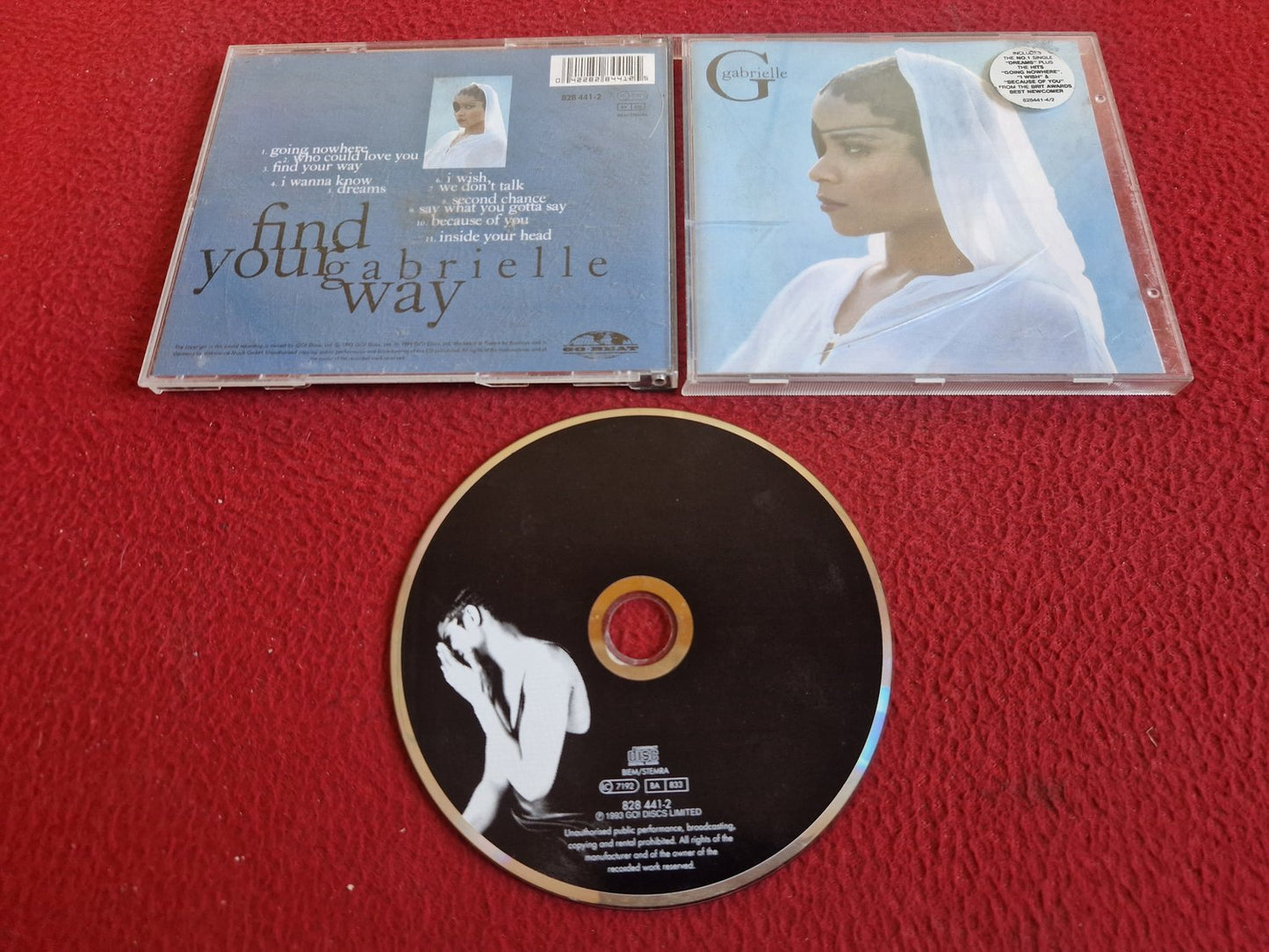 GABRIELLE FIND YOUR WAY CD