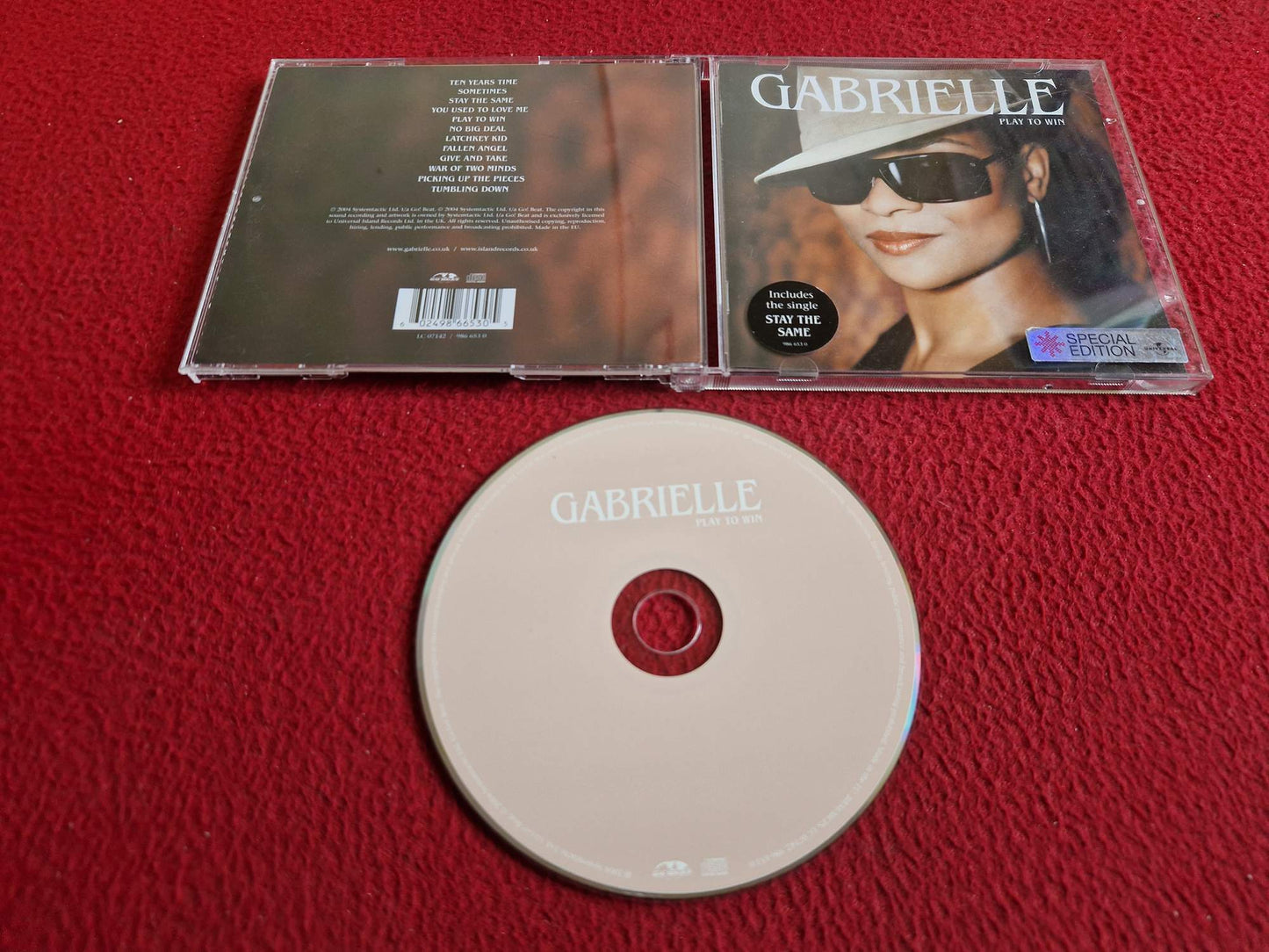 GABRIELLE PLAY TO WIN CD